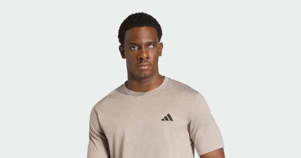 adidas WORKOUT ESSENTIALS FEELREADY T-SHIRT - Grey | Free Shipping