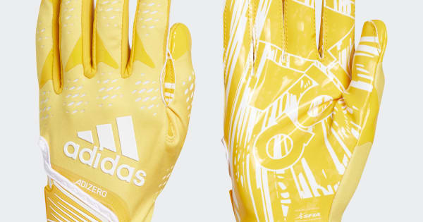 ADIDAS 5-STAR 7.0 RECEIVER GLOVES ゴールド Adizero_12_Gloves_Gold_GA9339_