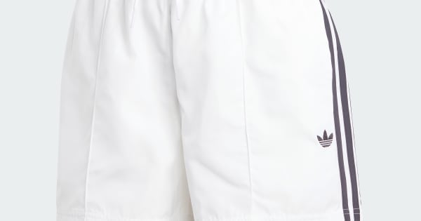 アディダス レーストリム スリーストライプス ショーツ - ホワイト