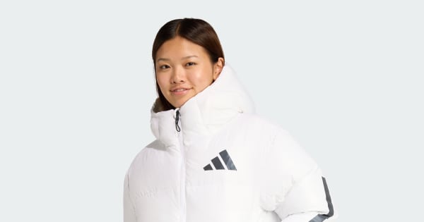 adidas Z.N.E.パファー クライマウォーム ダウンジャケット - ホワイト