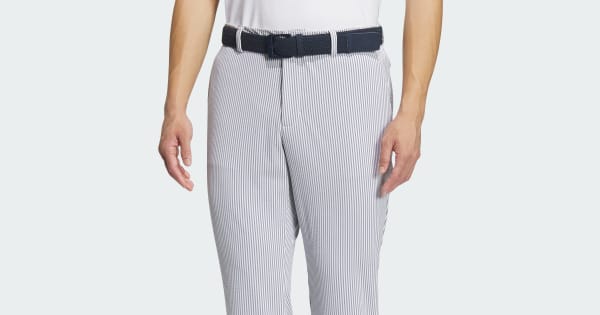 アディダス 【ゴルフ】4wayストレッチ シアサッカーアンクル - ブルー