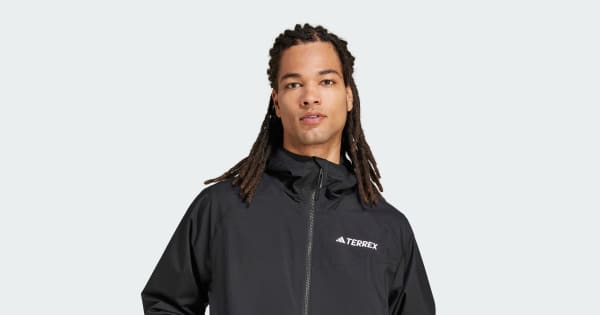 adidas Terrex Multi 2L RAIN.RDY Jacket - Black | Free Shipping