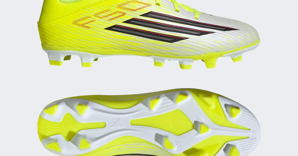 Botas Adidas F50 Club Kids en amarillo solar