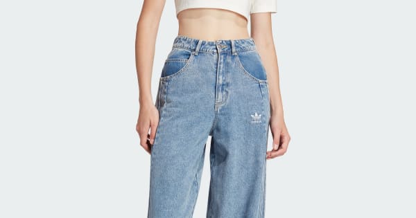 アディダス アディブレイク デニムジーンズ - マルチ