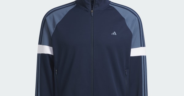 アディダス 【ゴルフ】ツイストニット カラーブロック フルジップ