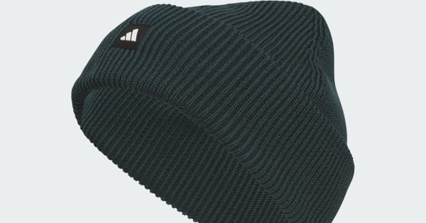 adidas Men's Premium Cuff Fold Beanie - Green | Free Shipping with