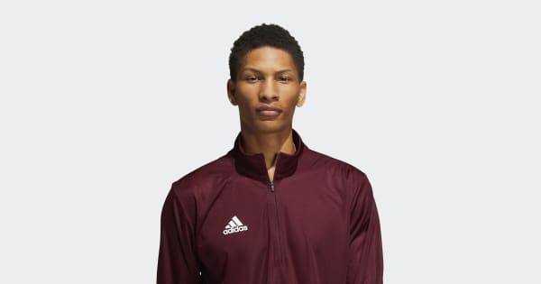 adidas Under the Lights Long Sleeve 1/4 Zip Knit Sweatshirt