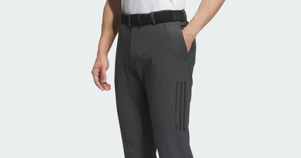 【76】秋冬 アディダス ゴルフ 保温 裏地フリース ボンディングパンツ 黒 アディダス 【ゴルフ】EX STRETCH ACTIVE 裏起毛 保温 パンツ