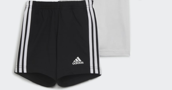 アディダス エッセンシャルズ スポーツ セットアップ - ホワイト