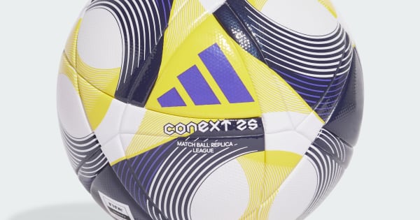 adidas Conext 25 League Ball - White | Free Shipping with adiClub