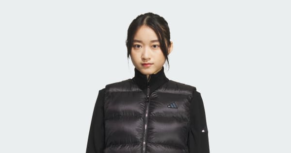 アディダス 【ゴルフ】PARTEXフルジップダウンベスト - ブラック