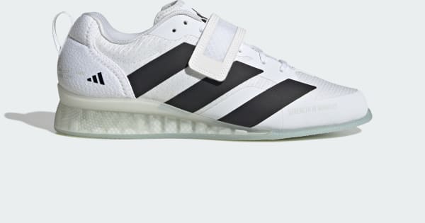 adidas Adipower Weightlifting 3 Shoes - White | Free Shipping with