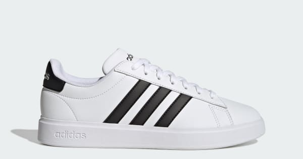 Men's White Grand Court 2.0 Sneakers | adidas US