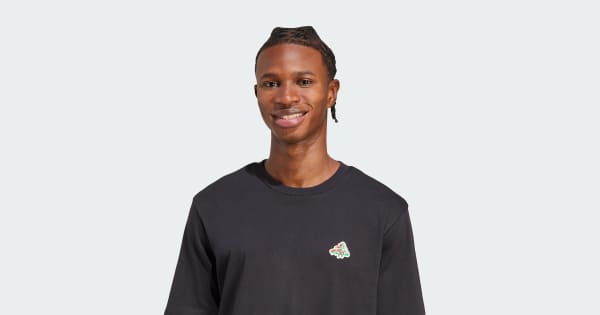 アディダス ミニピザ グラフィックTシャツ - ブラック | アディダス