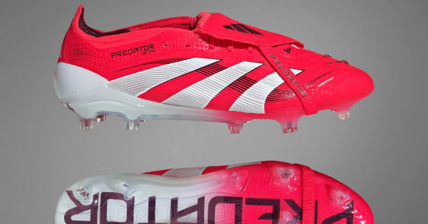 adidas Predator Elite Fold-Over Tongue FG Fußballschuh - Rot