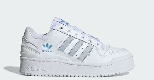 adidas forum bold cloud white off white halo blue