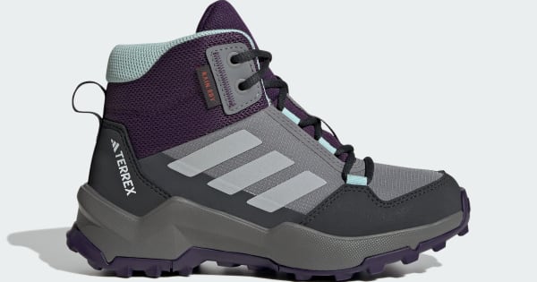 Zapatillas de senderismo Terrex Ax4r Mid Rain.Rdy - Gris adidas