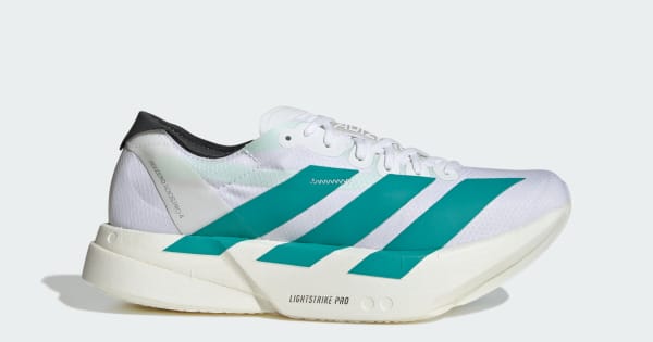 adidas Adizero Adios Pro 4 Sneakers - White | Free Shipping with