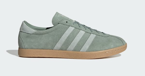 【希少】adidas tabaco グリーン　スエードスニーカー 70's adidas TOBACCO アディダス タバコ スエードスニーカー フランス
