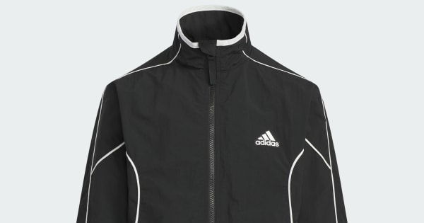 314【希少】adidas エキップメント　ナイロンジャケット　刺繍ロゴ　M 314【希少】adidas エキップメント ナイロンジャケット 刺繍ロゴ M