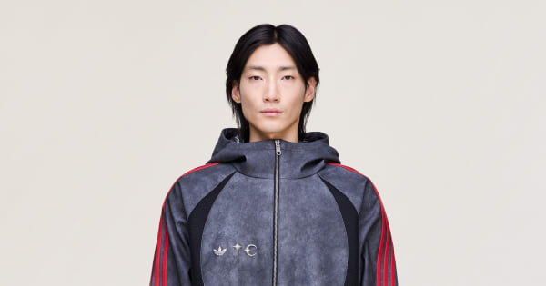 JAQUETA THUG CLUB TEAMGEIST FAUX LEATHER - Preto adidas | adidas