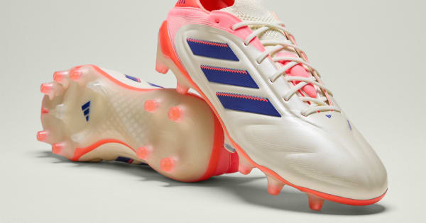 adidas Copa Pure 3 Elite Firm Ground Cleats - White | Free