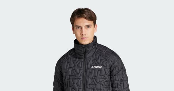 ジャケット・アウター POLYESTER TROPICAL UNCONSTRUCTED adidas Terrex Xperior PrimaLoft Loose Fill Insulated Jacket