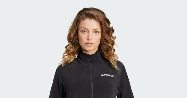 Jaqueta Fleece Zíper Terrex Multi - Preto adidas | adidas Brasil