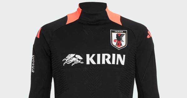 アディダスtiro 24サッカー日本代表キリンJFA練習着トレーニン黒