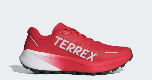 adidas Terrex Agravic 3 Trail Running Shoes - Red | Free Shipping