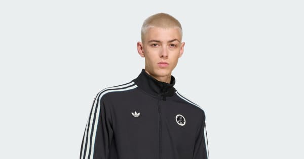 adidas Newcastle United FC Terrace Icons Track Top - Black | Free