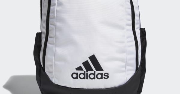 adidas Defender Backpack - White | Free Shipping with adiClub