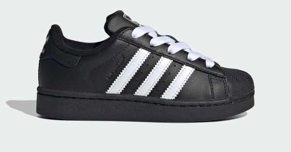 adidas Superstar II Shoes - Black | Free Shipping with adiClub