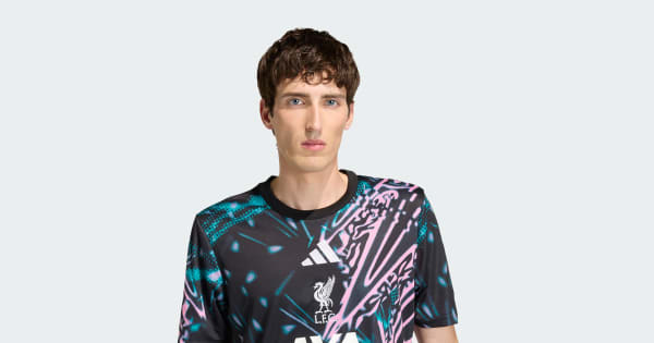 アディダス リバプールFC 25/26 プレマッチジャージ - ブラック