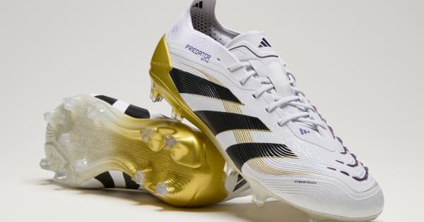adidas Predator Elite Firm Ground Cleats - White | Free Shipping