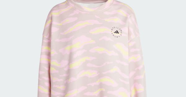 adidas by Stella McCartney プリントスウェット - ピンク