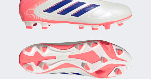 adidas Copa Pure 3 Club Firm/Multi-Ground Cleats - White | Free
