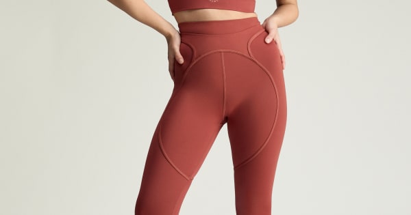 adidas by Stella McCartney Training Full Length Leggings - Brown