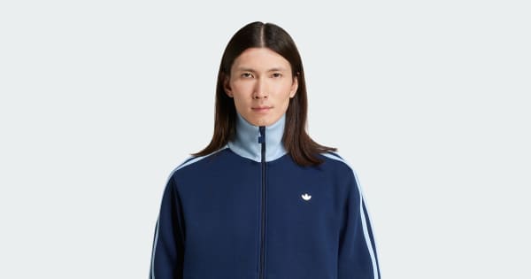 アディダス プレミアム トラックトップ - ブルー | アディダス ジャパン