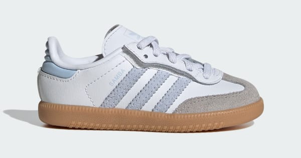 adidas SAMBA OG COMFORT CLOSURE ELASTIC LACE SHOES - White | Free