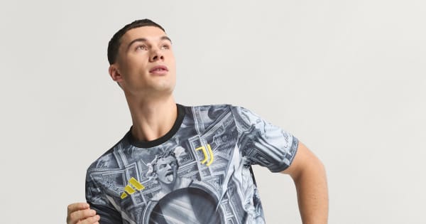 アディダス ユベントスFC 25/26 プレマッチ ジャージ - ブラック