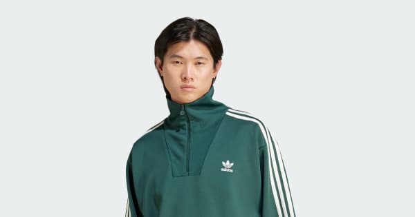 アディダス アディカラー ファンネルネックトラックトップ（ジャージ