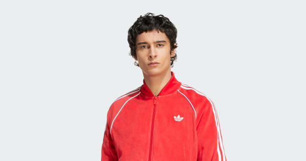 トップス 00s adidas velor fabric track jacket M 2000s Vintage Adidas Velvet Track Top - Etsy