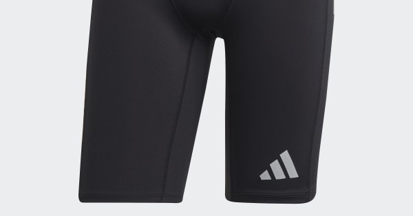 adidas Own the Run 1/2 Leggings - Black | Free Shipping with