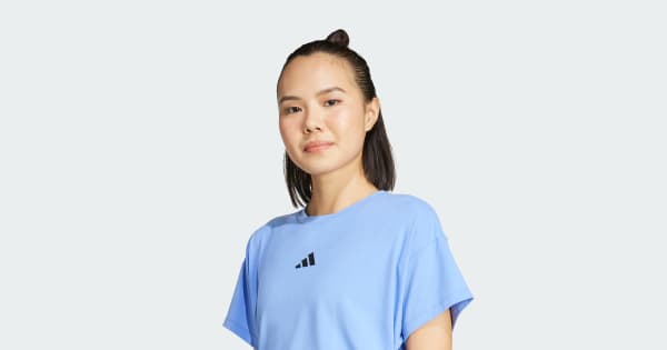 Straight Up Tour Tee 青　XL adidas PrimeLift Tee - Blue | Free Shipping with adiClub