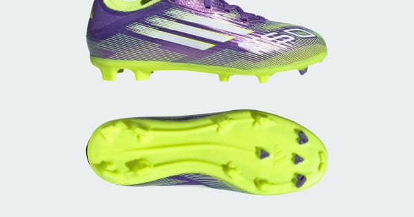 シューズ f50+ 25cm adidas F50 League Firm/Multi-Ground Cleats Kids - Purple