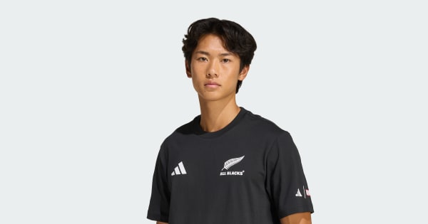 アディダス オールブラックス x マーベル 半袖Tシャツ - ブラック