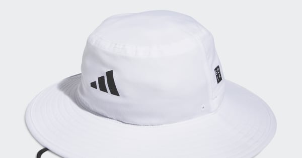 adidas Wide-Brim Golf Hat - White | Free Shipping with adiClub