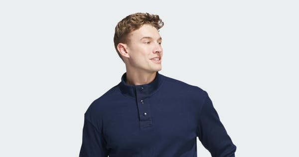 adidas Go-to Cozy Pullover - Blue | Free Shipping with adiClub