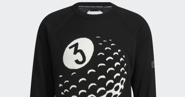 アディダス 【ゴルフ】ADICROSS ジャカード長袖クルーネックセーター